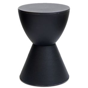 Banqueta Pawn com Tampo Preto - 14055