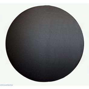 Tampo de Madeira Preto 80 CM Redondo - 25097