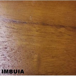Poltrona Charles Eames Imbuia Couro Natural Branco 26600