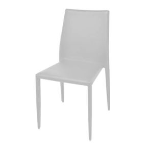 Cadeira Amanda em Metal PVC Branco - 28139