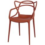 CadeiraMasterAllegraPolipropilenoLaranjaTelha34301