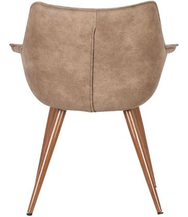 Poltrona Monique Suede Marrom Vintage - 34363