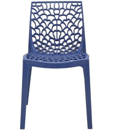 Cadeira Gruver Polipropileno Azul Avio - 34330