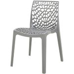 CadeiraGruverPolipropilenoCinza34333