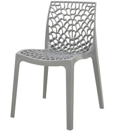 Cadeira Gruver Polipropileno Cinza - 34333