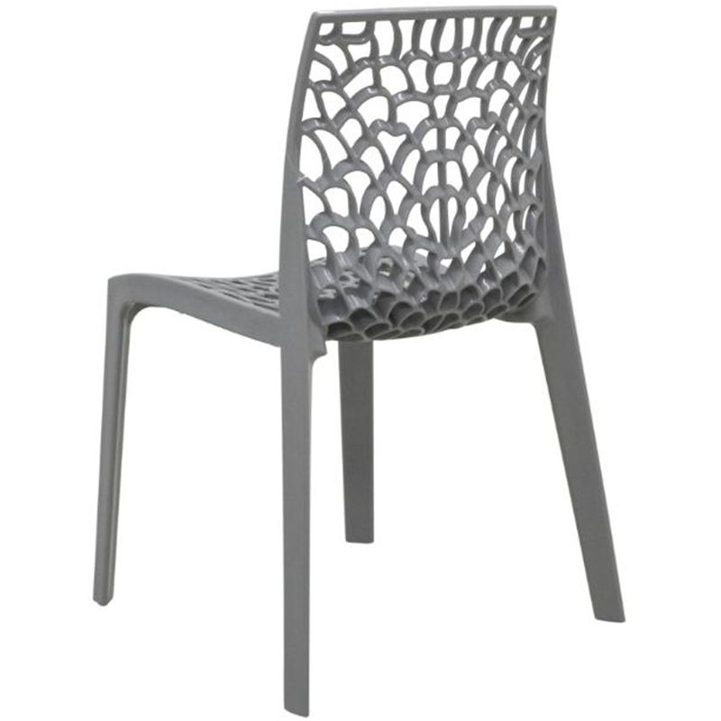 CadeiraGruverPolipropilenoCinza34333