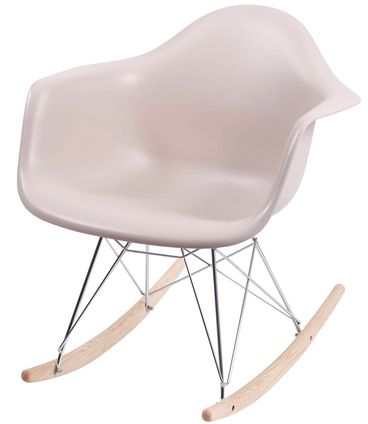 Cadeira Eames com Braco Base Balanco Fendi Fosco - 35821