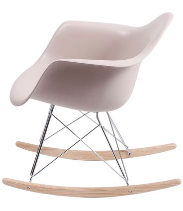 Cadeira Eames com Braco Base Balanco Fendi Fosco - 35821