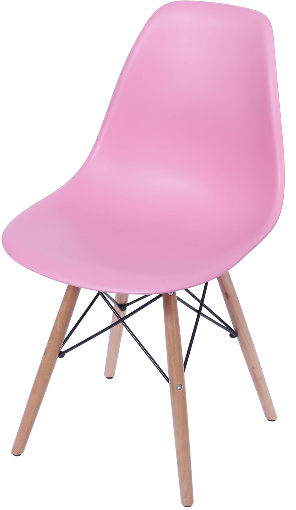 Cadeira-Eames-Polipropileno-Rosa-Pink-Base-Madeira---36753