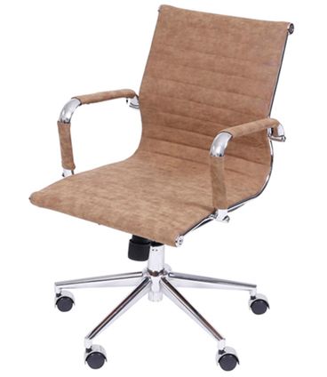 Cadeira Escritorio Eames Courissimo Retro Castanho - 37606