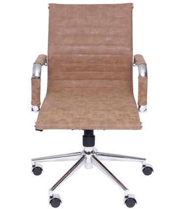 Cadeira Escritorio Eames Courissimo Retro Castanho - 37606