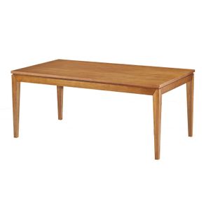 Mesa de Jantar Retangular Madeleine Madeira Macica Cor Nogal 180cm - 37706