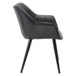 CadeiracomBracoBumpeePUPreto