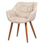 CadeiracomBracoBumpeeVintageCaqui