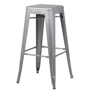 Banqueta Iron Tolix Cinza 77 cm (ALT) - 37980