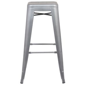 Banqueta Iron Tolix Cinza 77 cm (ALT) - 37980