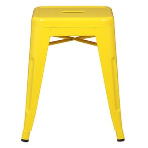 Banqueta Iron Baixa Cor Amarela 46 cm (ALT) - 37989