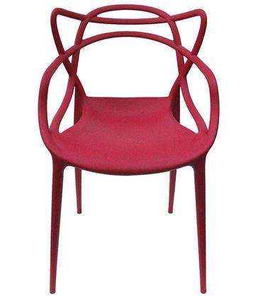 Cadeira Master Allegra Polipropileno Cereja - 38027