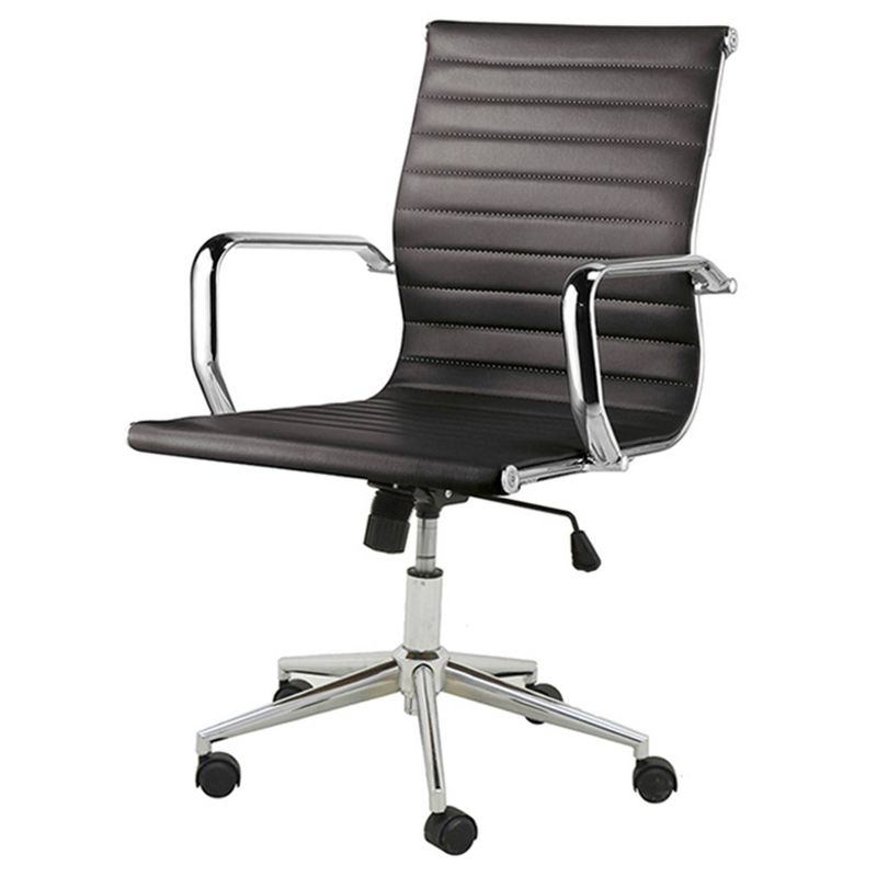 CadeiraSevilhaEamesBaixaCromadaPUPreta