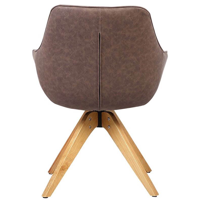 CadeiraEmanoelaPUVintageCafeBaseMadeira