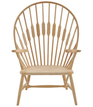 Poltrona Rainha Assento Palha Corpo Madeira Natural - 29761