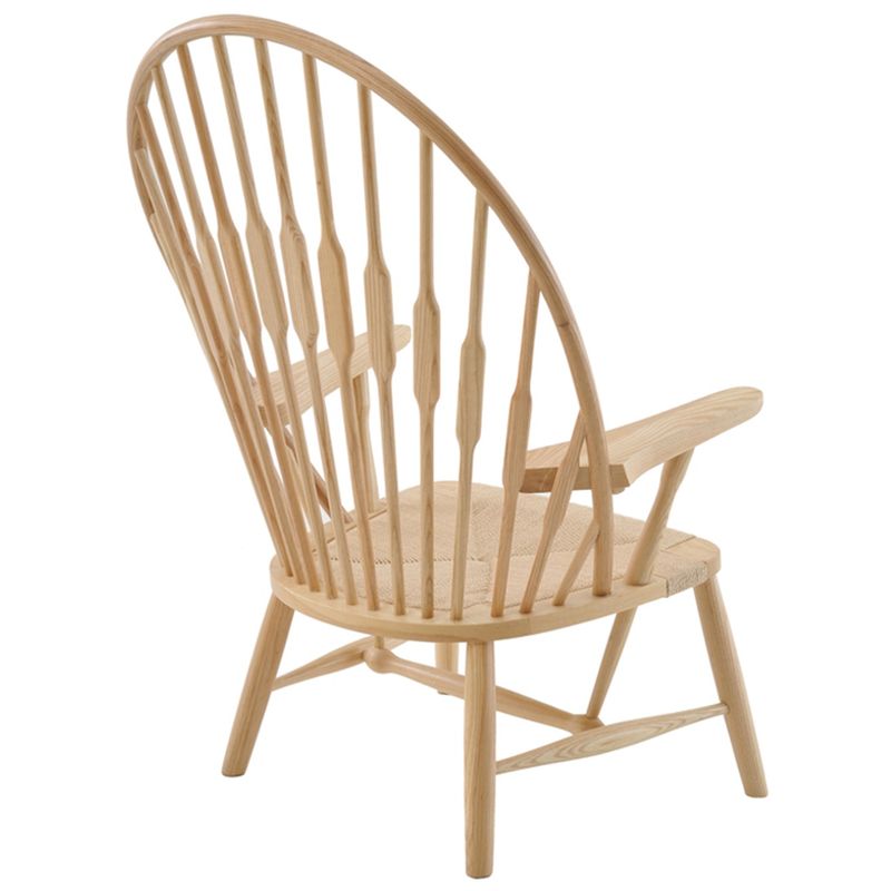 PoltronaRainhaAssentoPalhaCorpoMadeiraNatural