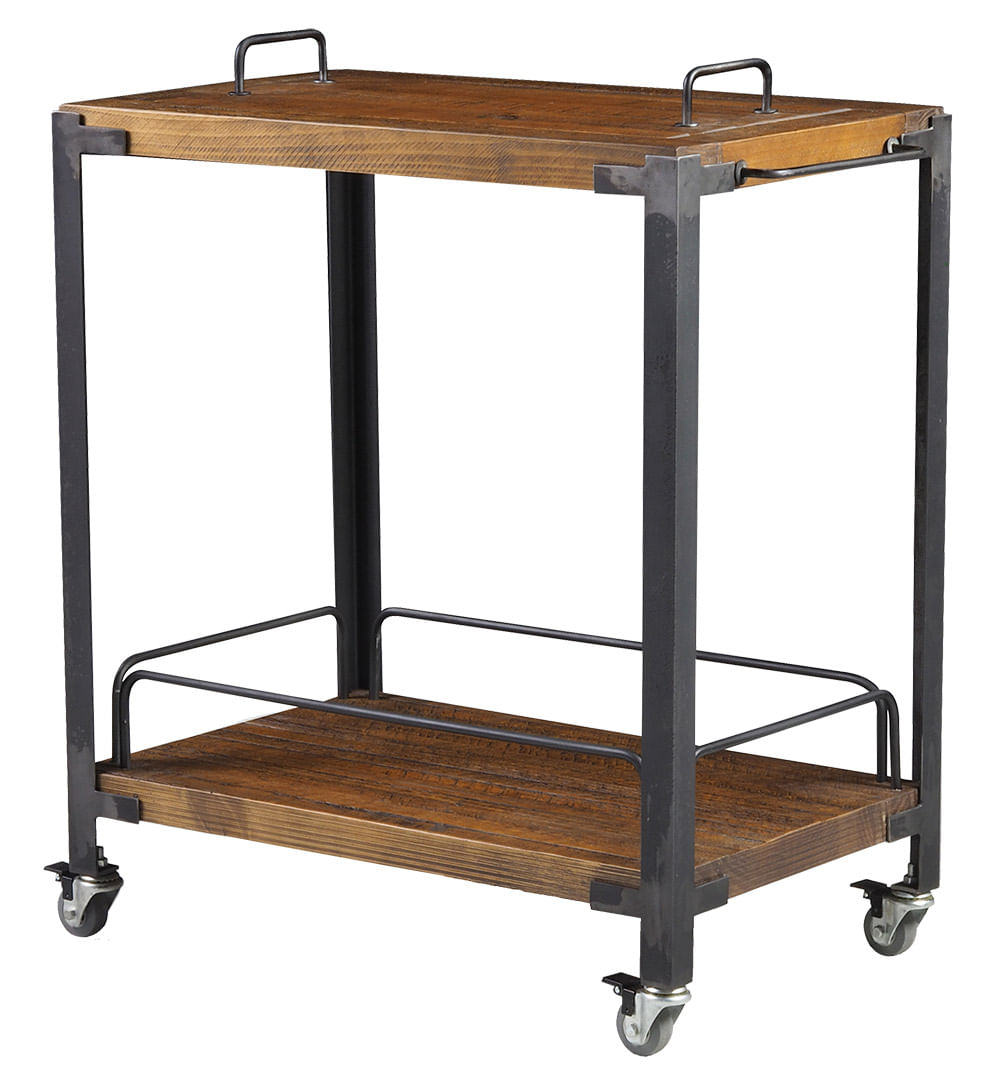 Carrinho-Bar-Chicago-Mad-Rustic-Brown-Estrutura-Aco
