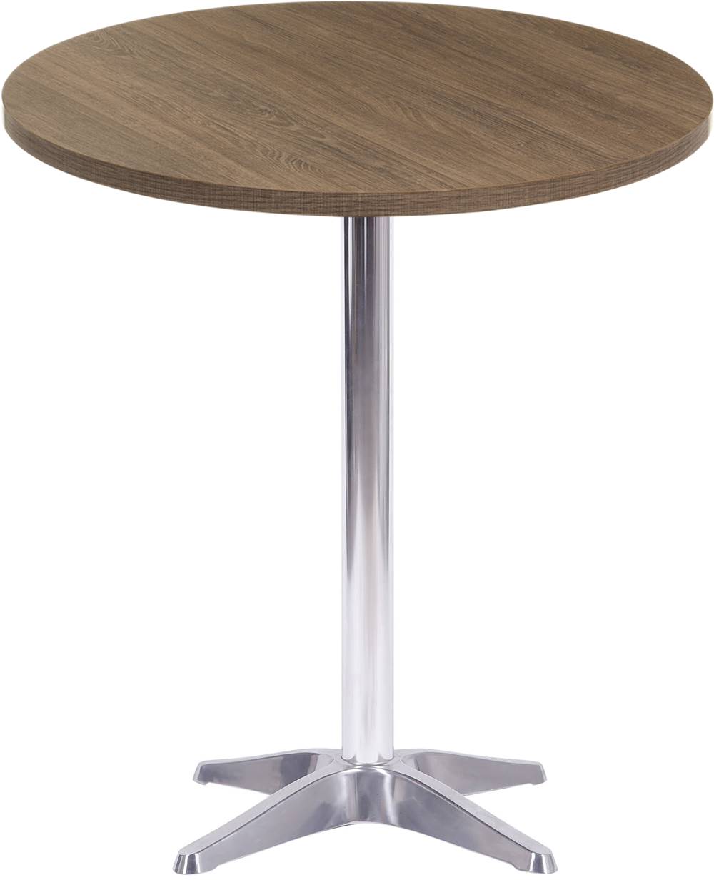 Base Nebraska com Tampo Redondo Imbuia de 70 cm - 37670
