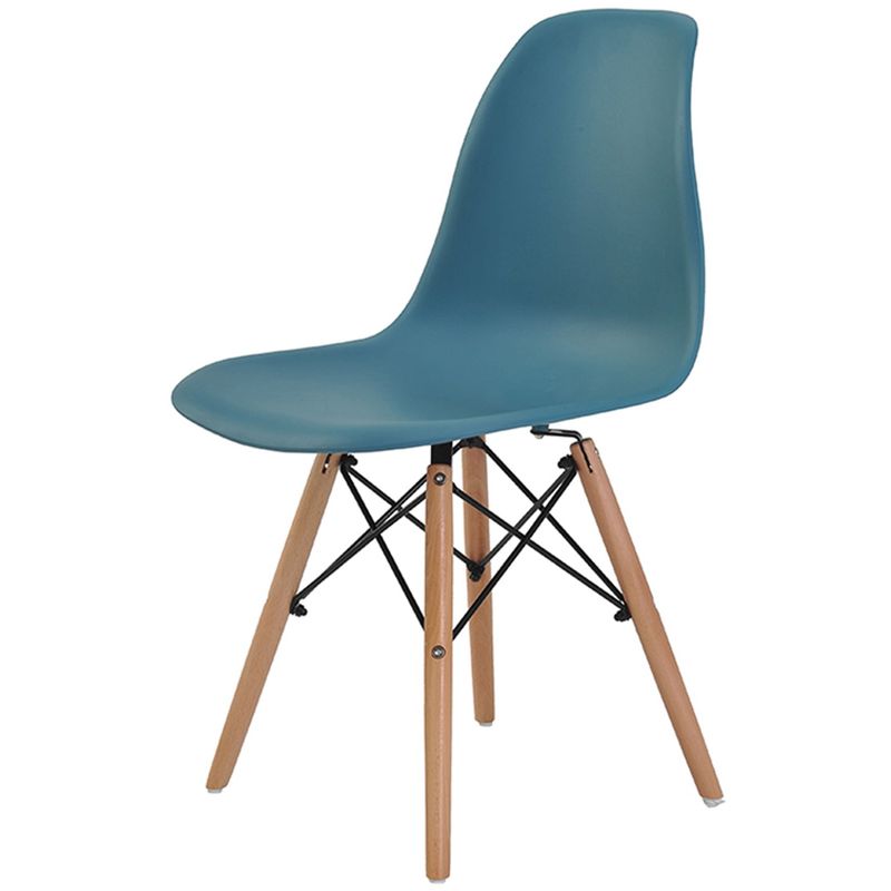 CadeiraEamesEiffelPPVerdePetroleoBaseMadeira