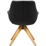 CadeiraEmanoelaPUVintagePretoBaseMadeira