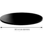 BaseLuisianacomTampoRedondode80cmImbuia38566