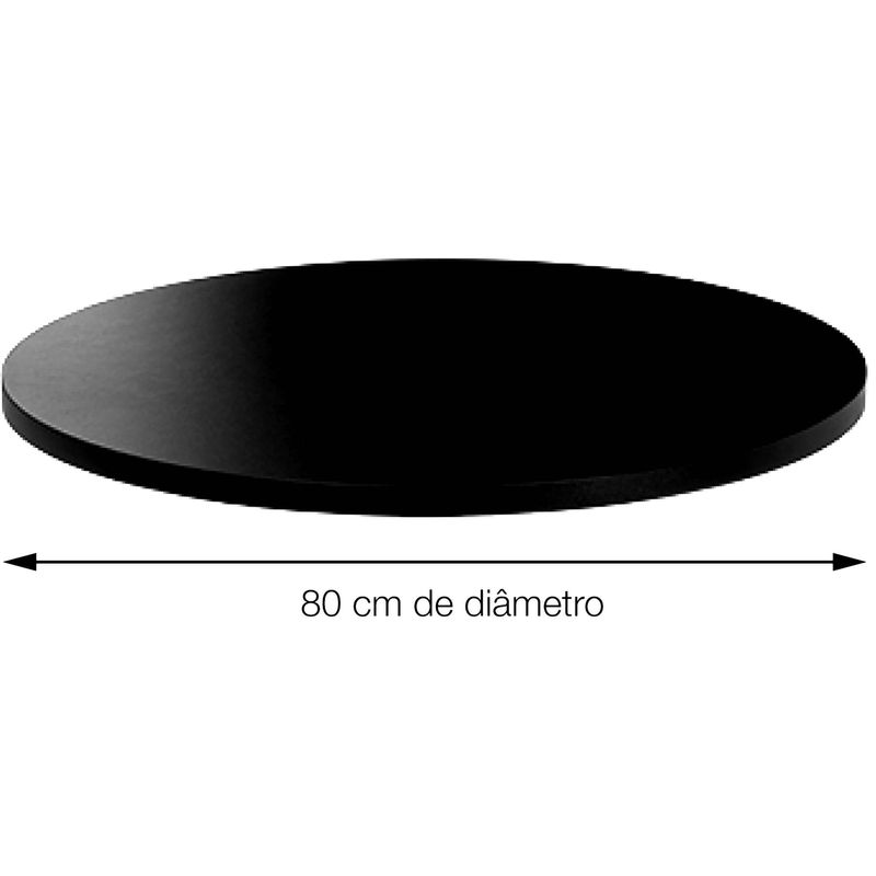 BaseLuisianacomTampoRedondode80cmImbuia38566