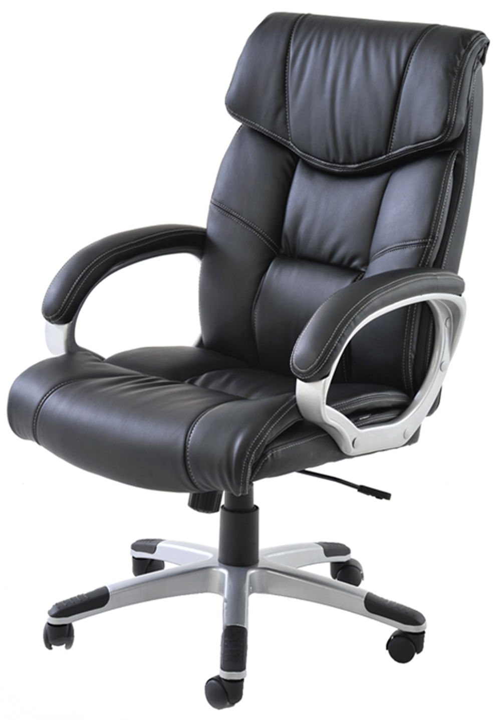 Cadeira-Office-Cartagena-PU-Preto-Base-Nylon