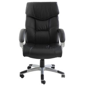 Cadeira Office Cartagena PU Preto Base Nylon - 21292