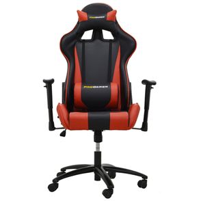 Cadeira Office Pro Gamer V2 em PU Preta e Vermelha - 27709