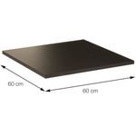 BaseLuisianaFerroPretoPintadocomTampoQuadradode60cmPreto39411