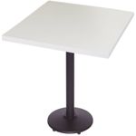 BaseLuisianaFerroPretoPintadocomTampoQuadradode80cmBranco39417