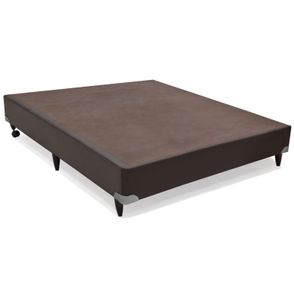 Base de Cama Box Baixa Cori Rosolare Casal Corino Marrom 1,38 MT (LARG) - 40157