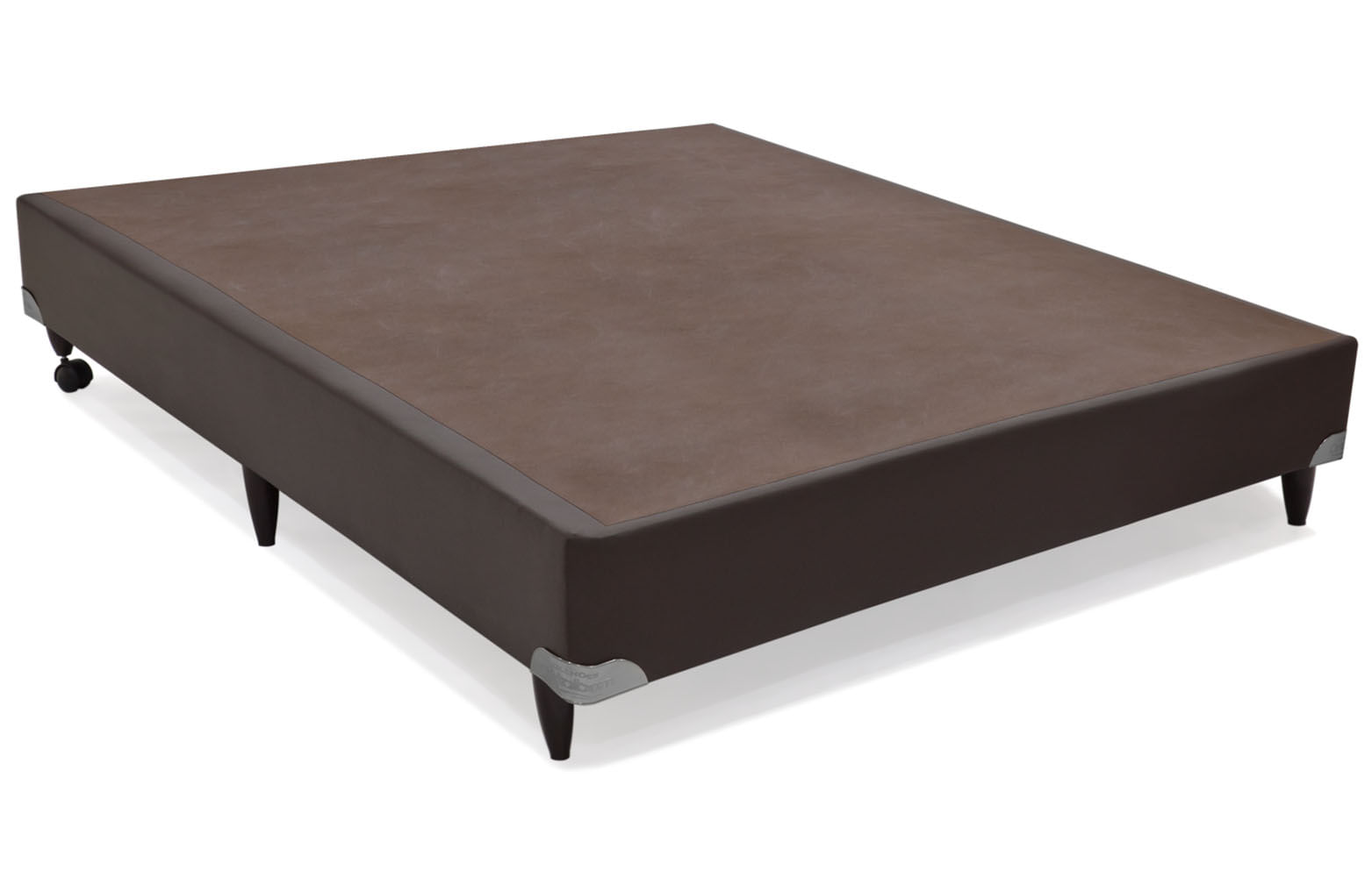 Cama-Box-Alta-Cori-Rosolare-de-Viuva-em-Corino-Marrom