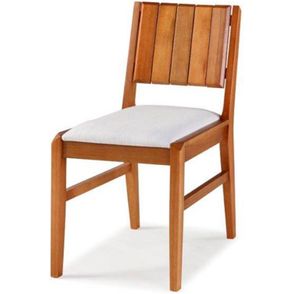 Cadeira Salvador Verniz Jatoba Estofada 43cm - 40726