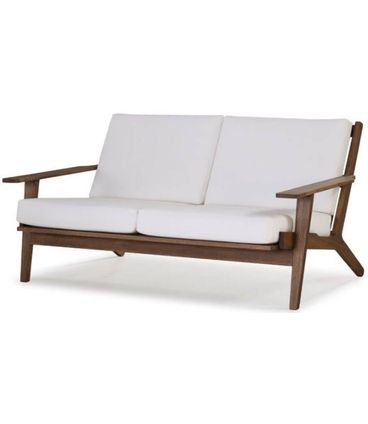 Sofa Buriti Stain Castanho Madeira Eucalipto 185cm - 40732