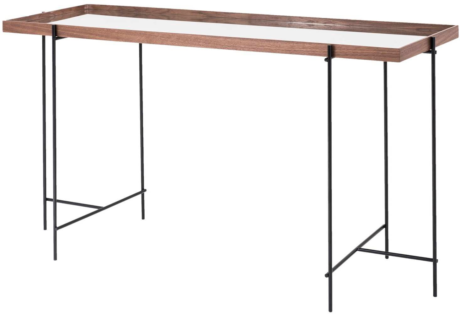 Aparador-Tijuca-Tampo-Laminado-Nogueira-Espelho-Base-Preta-160-MT--LARG----41367
