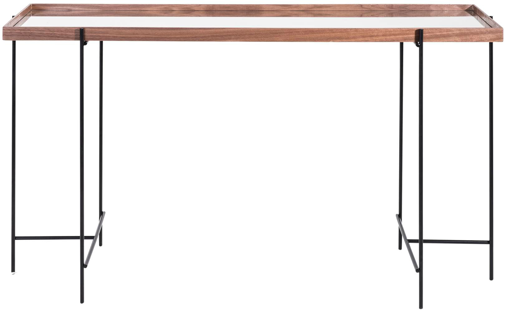 Aparador-Tijuca-Tampo-Laminado-Nogueira-Espelho-Base-Preta-160-MT--LARG----41367