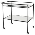 CarrinhoBarDeliaAcoPretoTamposEspelhados82cmLARG41439