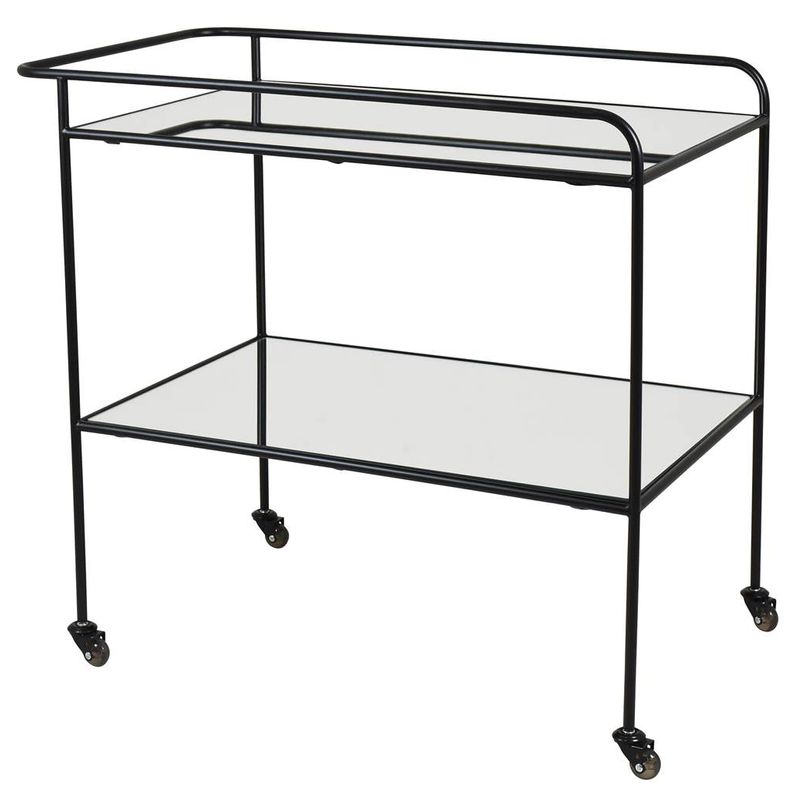 CarrinhoBarDeliaAcoPretoTamposEspelhados82cmLARG41439