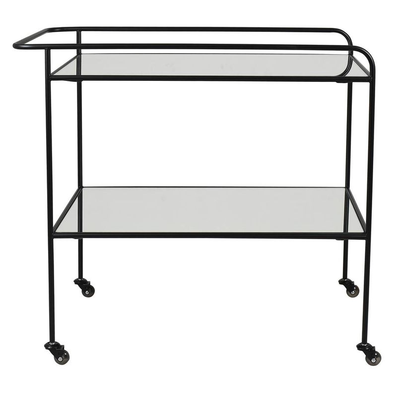 CarrinhoBarDeliaAcoPretoTamposEspelhados82cmLARG41439