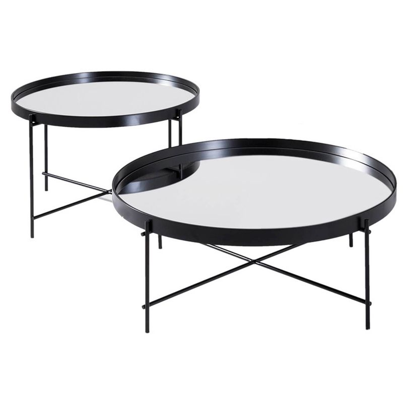 MesaCentroVolpiBaixaPretaEspelho32cmALT41619