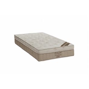 Colchao Elegant Nanolastic Solteiro 88 cm (LARG) Creme e Branco - 42562