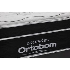 Colchao Elegant Superpocket Casal 138 cm (LARG) Preto e Branco - 42570