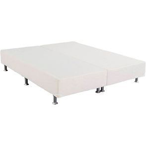 Base de Cama Box Light White Baixa Queen 158 cm (LARG) - 42684